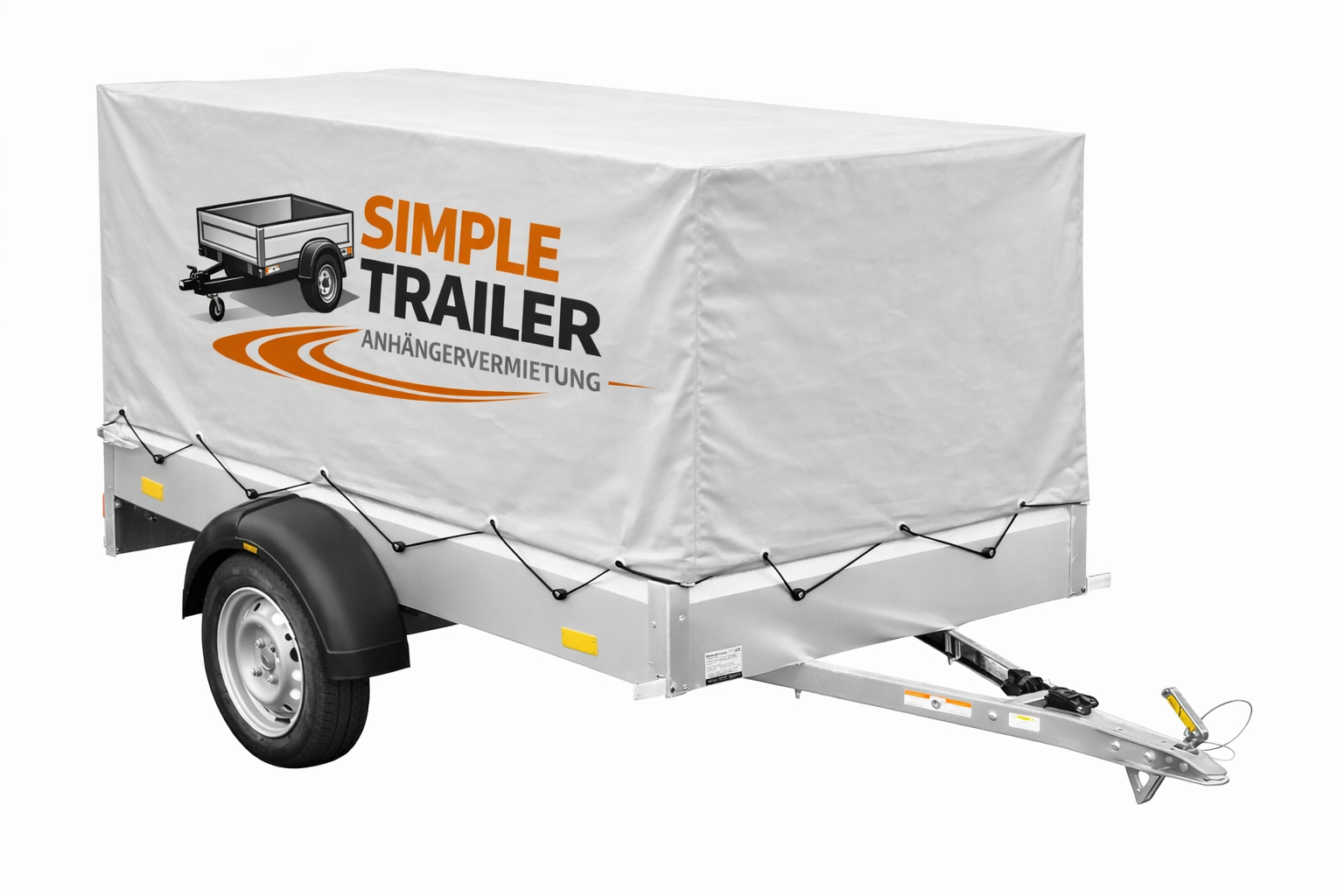 PKW-Anhänger mit Plane